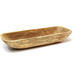 Patera Misa z drewna egzotycznego podłużna 40cm